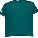 Footprints Of Canada Harlequin Graphic T-Shirt - XL Green Cotton