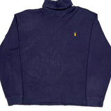 Polo By Ralph Lauren Long Sleeve T-Shirt - XL Navy Cotton