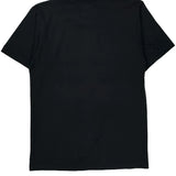 Single Stitch Screen Stars Graphic T-Shirt - Medium Black Cotton Blend