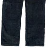 Levis Slim Cord Pants - 36″ Waist Black Cotton Blend