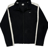 Nike Track Jacket - Large White Polyester