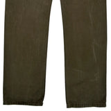 Levis Cargo Trousers - 33W 32L Green Cotton