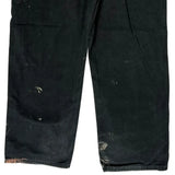 Carhartt Double Knee Carpenter Jeans - 36W 32L Black Cotton