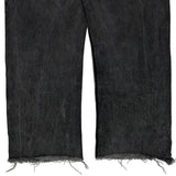 Levis 505 Jeans - 34W 32L Black Cotton