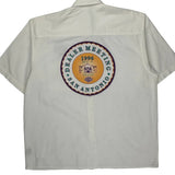 Dealer Meeting 1996 San Antonio Harley Davidson Graphic Short Sleeve Shirt - XL White Cotton