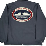 National Hot Rod Association Red Kap Jacket - XL Gray Polyester Blend