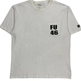 Political Statement Dickies T-Shirt - XL White Cotton