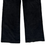 Ralph Lauren Cord Trousers - 29″ Waist Black Cotton