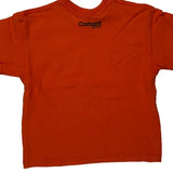 Age 4-5 Carhartt T-Shirt - XS Orange Cotton