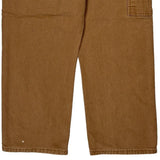 Unbranded Carpenter Trousers - 36W 28L Brown Cotton