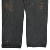 Dickies Carpenter Pants - 38W 31L Black Cotton Blend