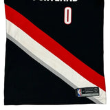Portland Trail Blazers Nike Nba Jersey - Small Black Polyester