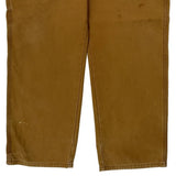 Dickies Carpenter Trousers - 38W 30L Brown Cotton