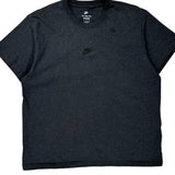Nike T-Shirt - XL Grey Cotton