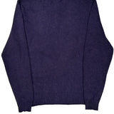 Polo By Ralph Lauren 1/4 Zip - Large Purple Cotton