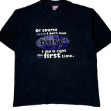 Tee Jays Single Stitch T-Shirt - XL Black Cotton