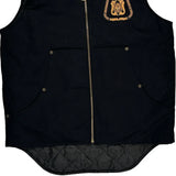 Carpenters Union Local 27 Unbranded Workwear Vest - Medium Black Cotton