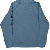 Carhartt Hoodie - XL Blue Cotton