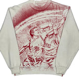 Unlv Fruit Of The Loom Graphic Sweatshirt - Large Red Cotton