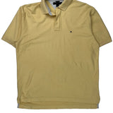 Tommy Hilfiger Polo Shirt - XL Yellow Cotton