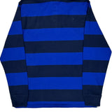 Polo By Ralph Lauren Striped Rugby Shirt - XL Blue Cotton