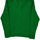 Polo By Ralph Lauren 1/4 Zip - Large Green Wool
