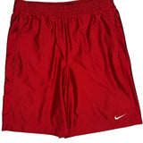 Basketball Nike Sport Shorts - Large Red Polyester