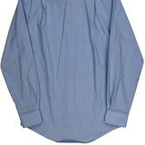 Tommy Hilfiger Pinstripe Shirt - Small Blue Cotton
