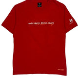 Nike Golf T-Shirt - Large Red Cotton