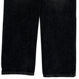 White Tag Contrast Stitch Jeans - 32W 30L Dark Wash Cotton