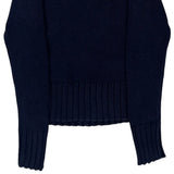USA Flag Polo By Ralph Lauren Sweater - Medium Navy Cotton