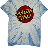 Madri Chim Gildan Tie-Dye T-Shirt - Small Blue Cotton