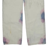 Levis 501 Tie-Dye Jeans - 28W 30L Multicoloured Cotton