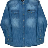 Lee Denim Shirt - XL Blue Denim
