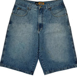 Cj Jeans Denim Shorts - 34W 11L Blue Cotton