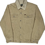 Quiksilver Cord Jacket - Medium Beige Cotton