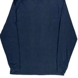 Carhartt Long Sleeve T-Shirt - Small Blue Cotton