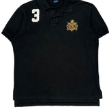 Polo By Ralph Lauren Polo Shirt - Large Black Cotton