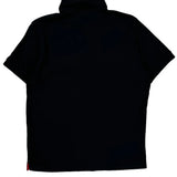 Tommy Hilfiger Polo Shirt - Small Black Cotton