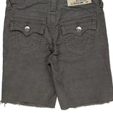Age 4 True Religion Denim Shorts - Smallw 6L Grey Cotton