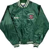 Proviso Hump Team Mvp Corp Varsity Jacket - Large Green Nylon