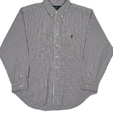 Ralph Lauren Striped Shirt - 2XL White Cotton