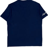 Big Horse Graphic Polo By Ralph Lauren T-Shirt - Large Navy Cotton