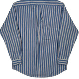Ralph Lauren Striped Shirt - Medium Blue Cotton