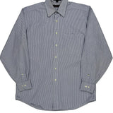 Tommy Hilfiger Striped Shirt - Medium Blue Cotton