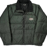 Polo By Ralph Lauren Puffer - Large Green Nylon