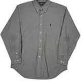 Ralph Lauren Shirt - Large Grey Cotton