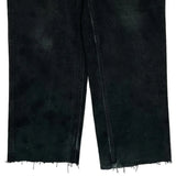Carhartt Carpenter Trousers - 34W 34L Black Cotton