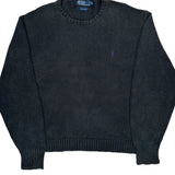 Polo By Ralph Lauren Sweater - 2XL Black Cotton
