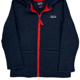 Age 4 Patagonia Hoodie - XS Navy Polyester